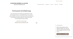 Desktop Screenshot of kosesnik-langer.at